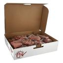Double Red Provisions Butterfly Beef Steak Choice Sirloin, 6 Ounce -- 28 per case.