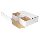 Lavazza Blue Collection Clear Glass Cappuccino Cup, 6 count