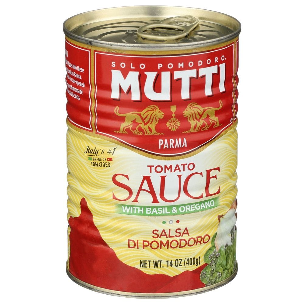 Mutti Tomato Sauce With Basil And Oregano, 14 Ounce -- 12 Per Case