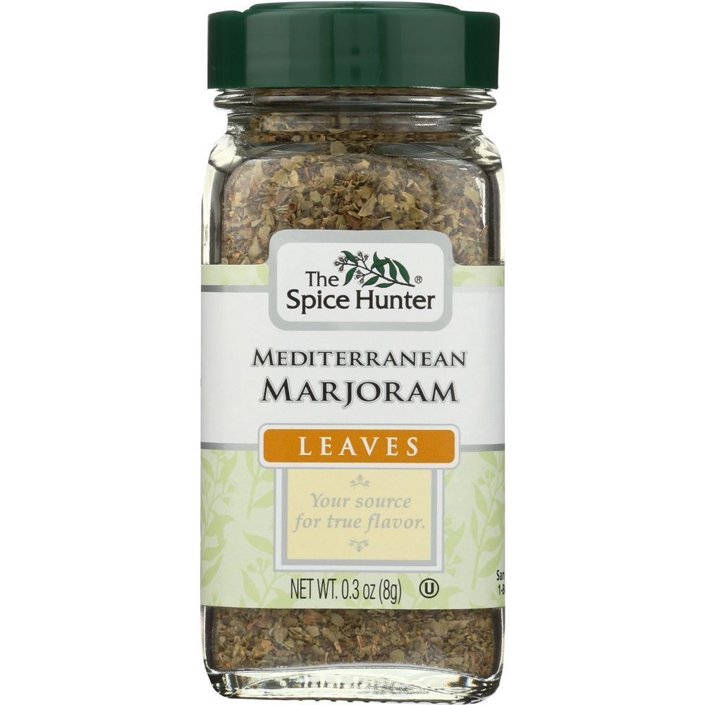 The Spice Hunter Mediterranean Marjoram Leaves, 0.3 Ounce -- 6 Per Case