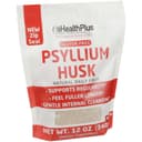 Health Plus 100 Percent Psyllium Husk, 12 Ounce