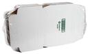 Royal White Half Pan Corrugated Catering Box, 13 x 10 7/8 x 3 inch -- 50 per case.