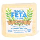 Odyssey Smoked Feta Cheese Chunk, 8 Ounce -- 12 per case
