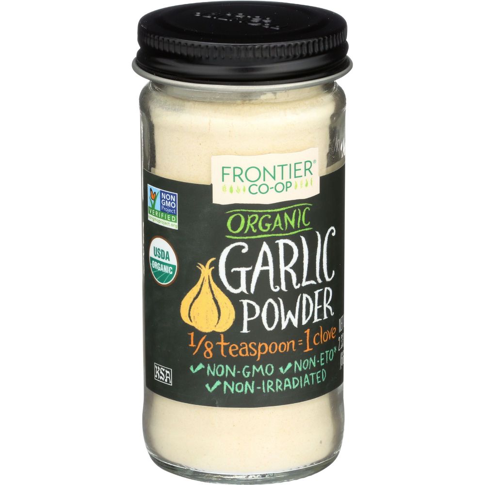 Frontier Organic Garlic Powder, 2.33 Ounce
