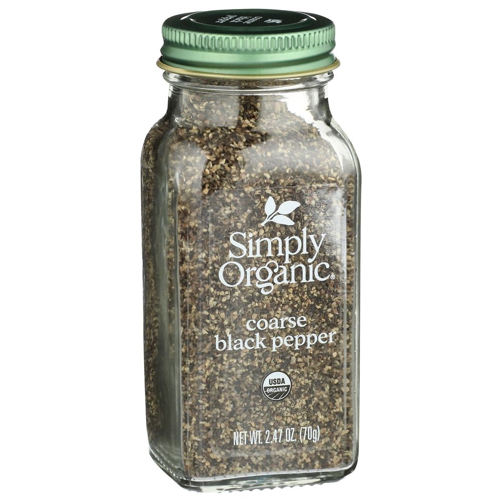 Simply Organic Coarse Black Pepper, 2.47 Ounce -- 6 Per Case