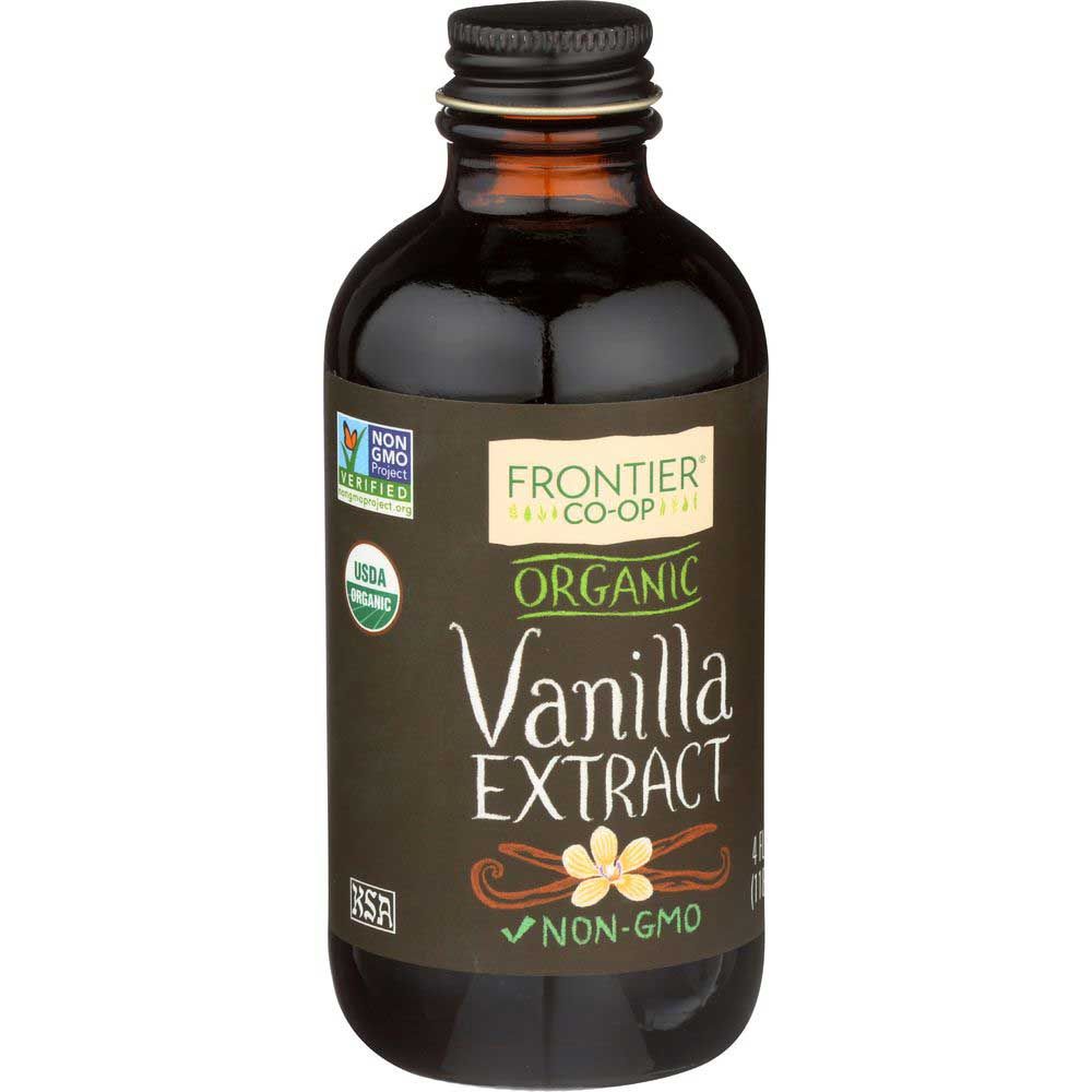 Frontier Herb Organic Vanilla Extract, 4 Fluid Ounce
