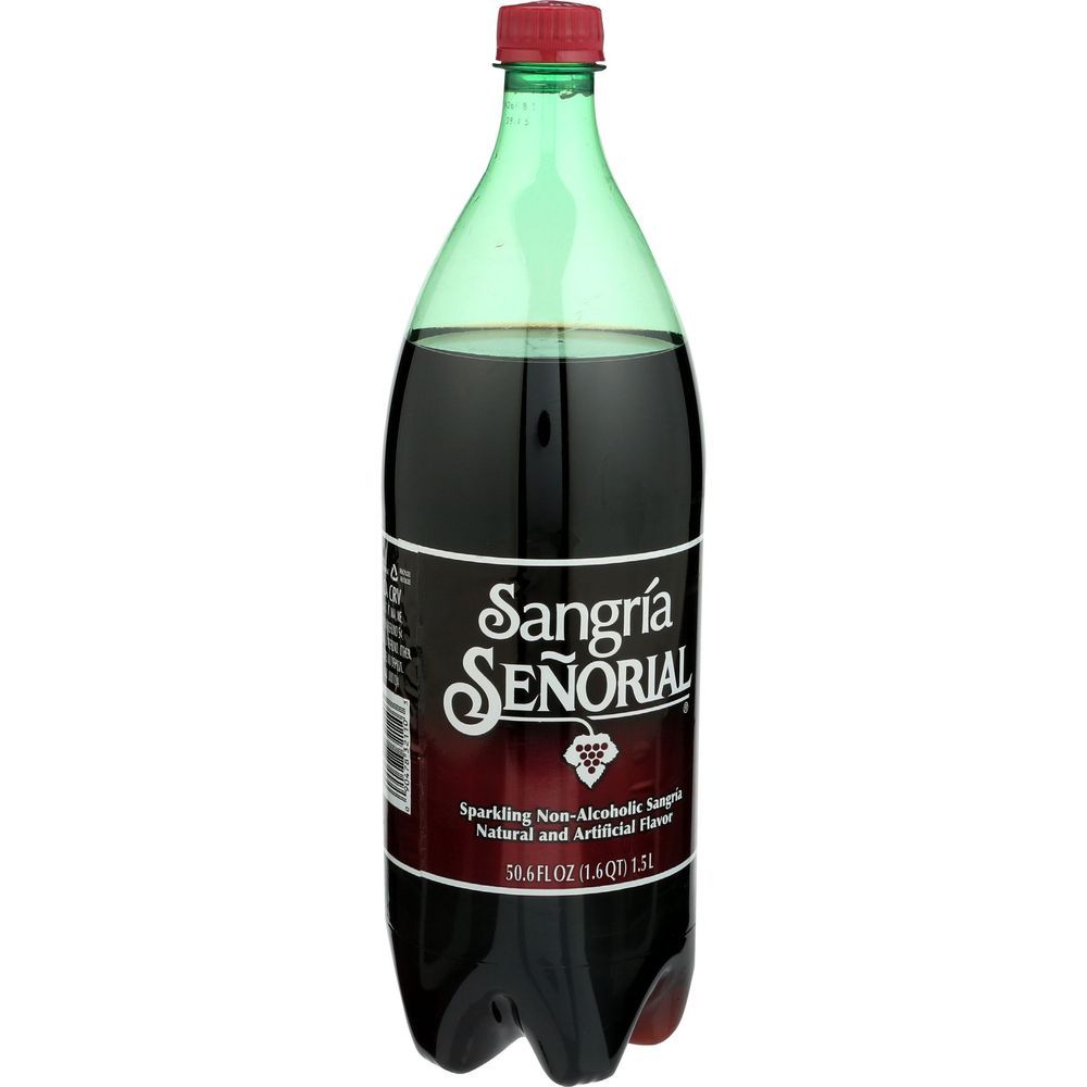 Sangria Senorial Sparkling Non-alcoholic Sangria, 1.5 Liter -- 8 Per Case