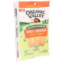 Organic Valley Flavor Favorites Spicy Cheddar Slices, 6 Ounce -- 12 per case