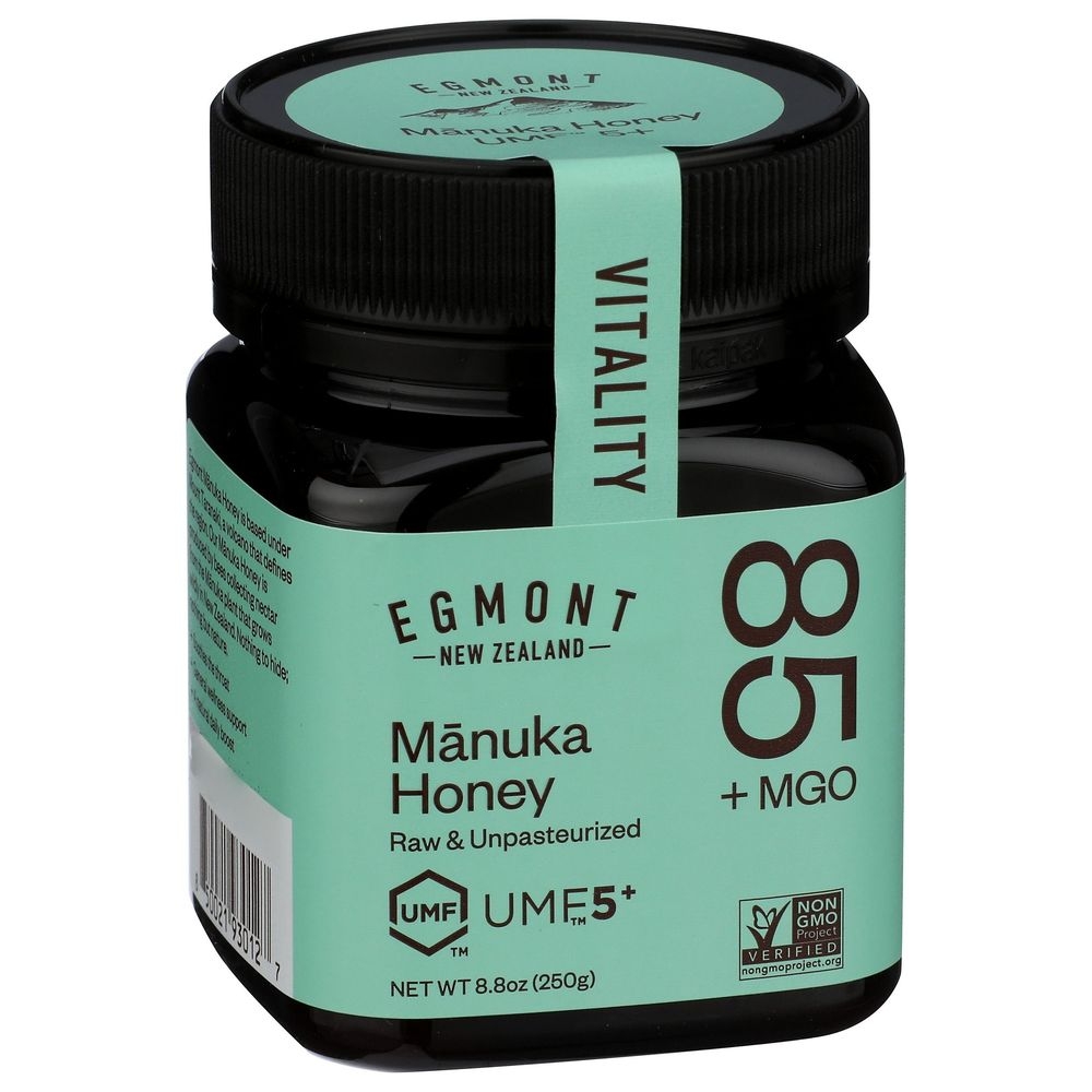 Egmont Honey UMF 5 plus Vitality Manuka Honey, 8.8 Ounce -- 6 per case