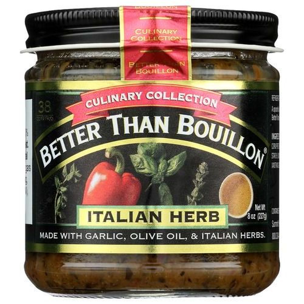 Better Than Bouillon Culinary Collection Italian Herb Base, 8 Ounce -- 6 per case