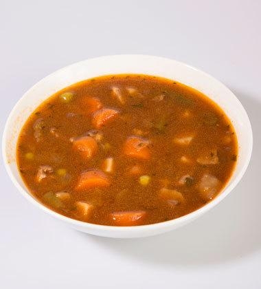 Campbells Vegetable Beef Soup, 4 Pound -- 3 per case.