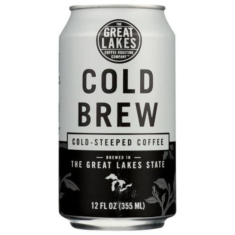 The Great Lakes Cold Brew Coffee, 12 Fluid Ounce -- 12 per case