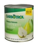 Carbotrol Pear Halves, 104 Ounce -- 6 per case