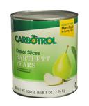 Carbotrol Pear Slices, 104 Ounce -- 6 per case