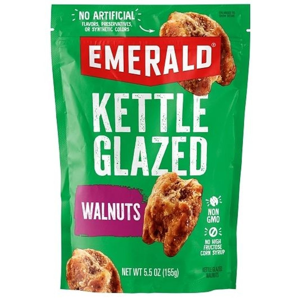 Emerald Nuts Kettle Glazed Walnuts, 5.5 Ounce - 6 per case