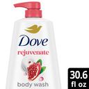 Dove Rejuvenate Pomegranate and Hibiscus Body Wash with Pump, 30.6 Ounce -- 3 per case