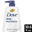 Dove Deep Moisture Body Wash with Pump, 30.6 Ounce -- 3 per case