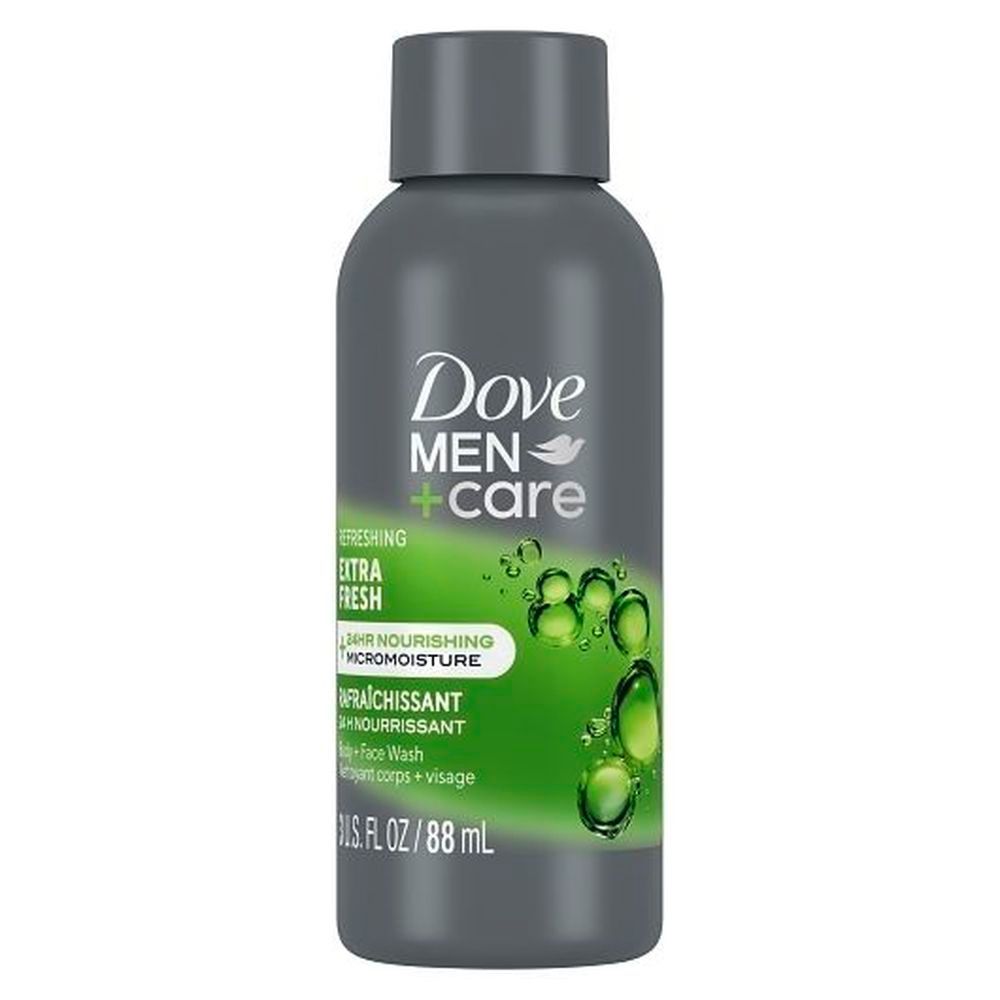 Dove Men+care Extra Fresh Body Wash, 88 Fluid Ounce -- 24 Per Case