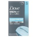 Dove Men Plus Care Clean Comfort Bar Soap, 22.5 Ounce -- 12 per case