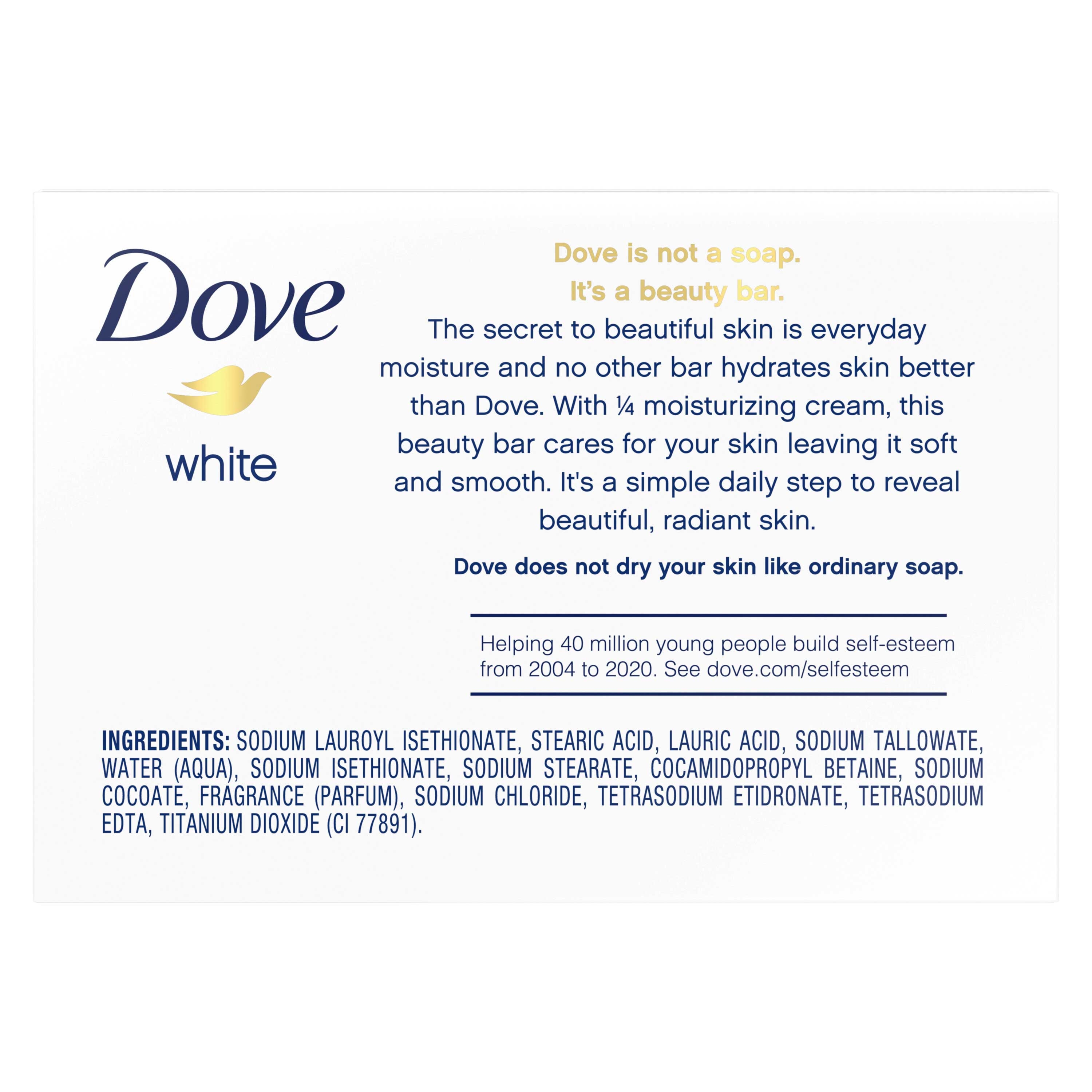 Dove Regular White Soap Bar - Gentle Moisturizing, 3.17 Ounce -- 48 per case