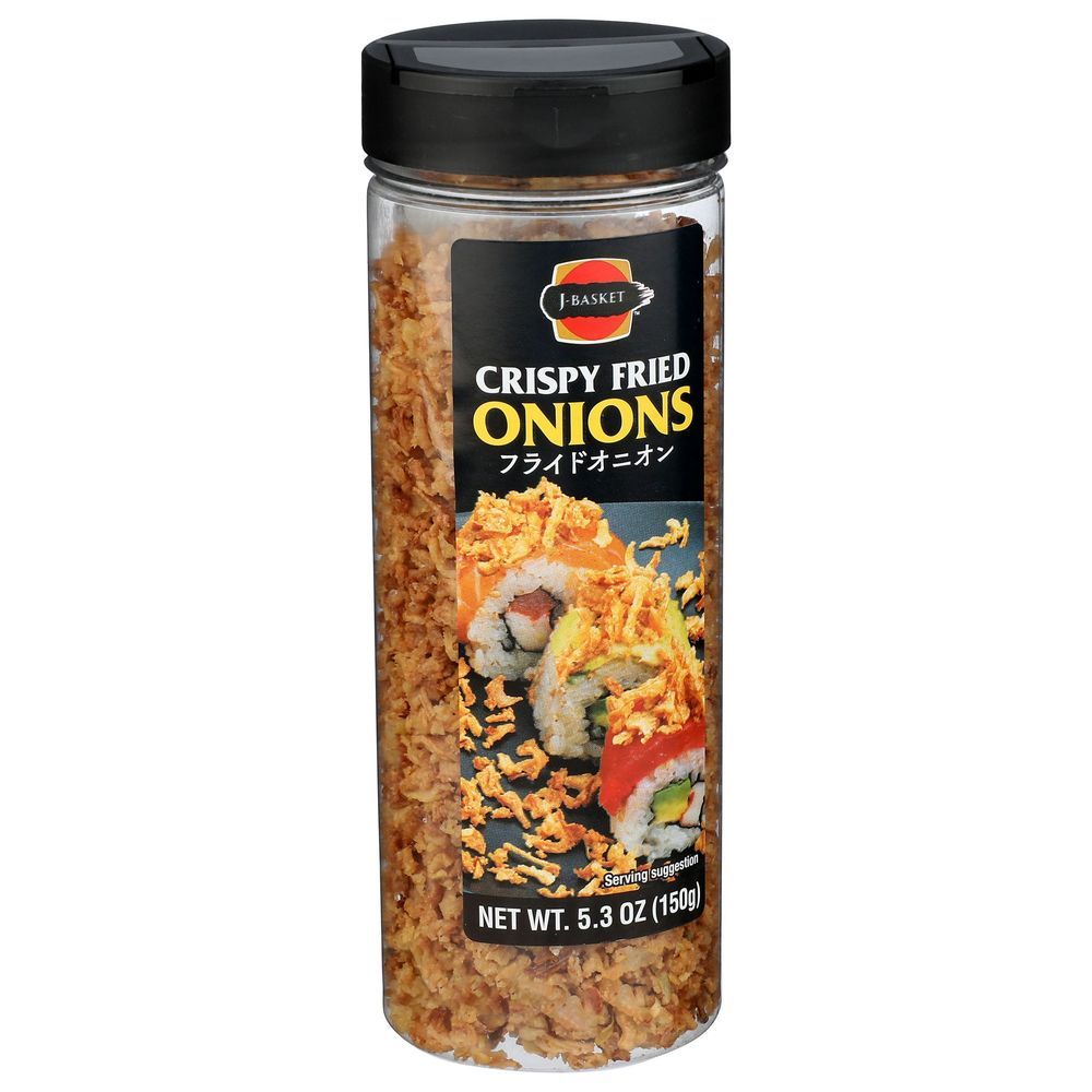 J-basket Crispy Fried Onions, 5.3 Ounce -- 12 Per Case