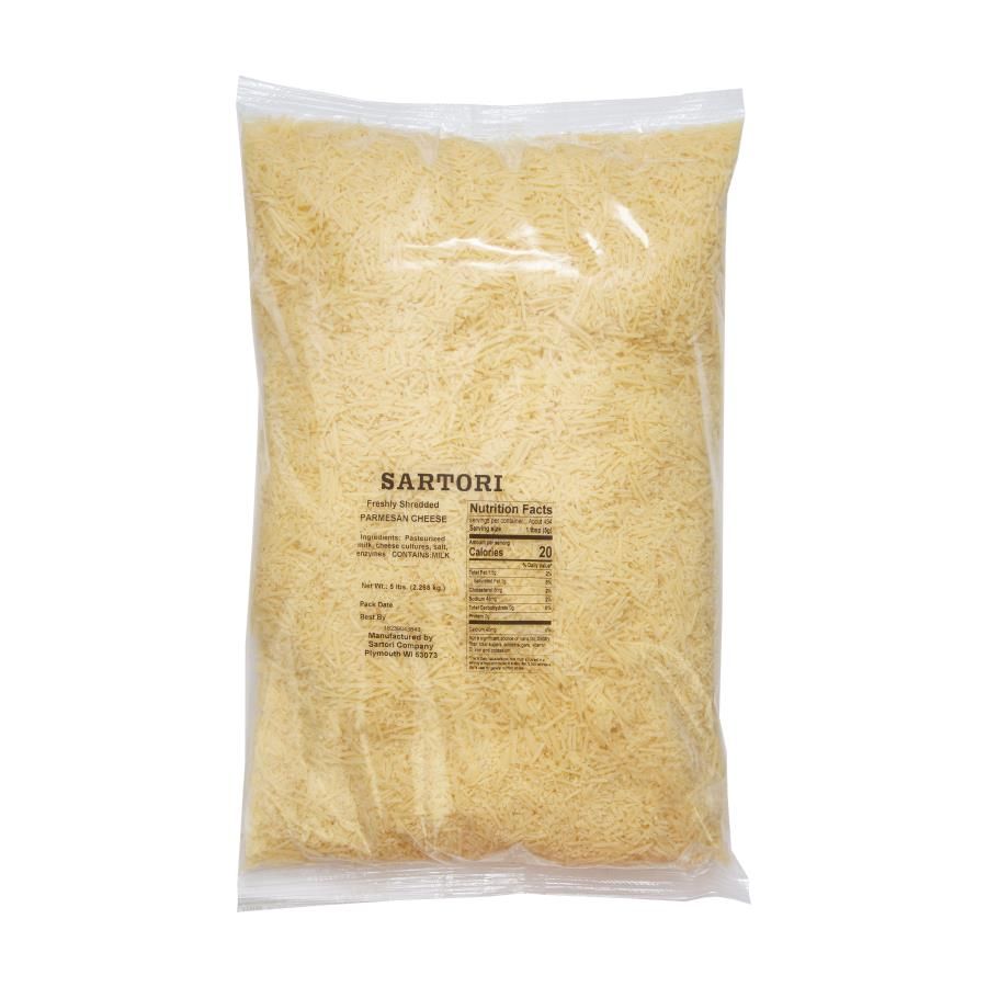Sartori Shredded Parmesan Cheese, 5 Pound -- 4 Per Case