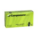 Companions Merit Small Powder Free Vinyl Gloves, 100 count -- 4 per case