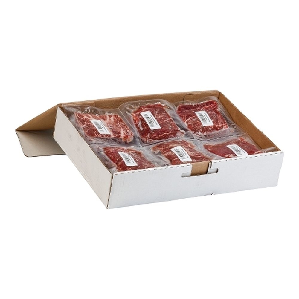 Rochester Beef Flat Iron Steak, 8 Ounce -- 20 per case