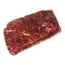 Double Red Provisions RR Choice Flat Iron Beef Steak, 6 Ounce -- 28 per case.
