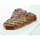 Double Red Provisions Narrow T Bone Seasoned Beef Steak, 10 Ounce -- 16 per case