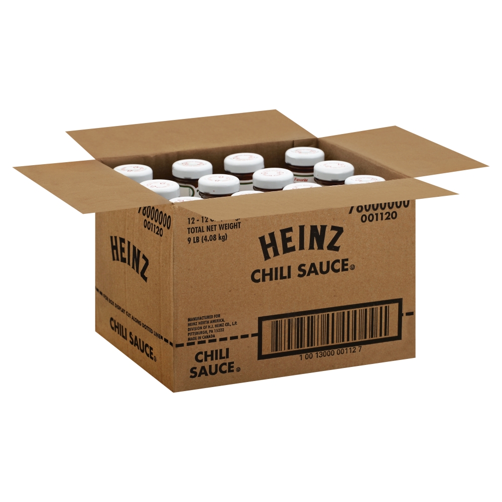 Heinz Chili Sauce, 12 Ounce -- 12 Case