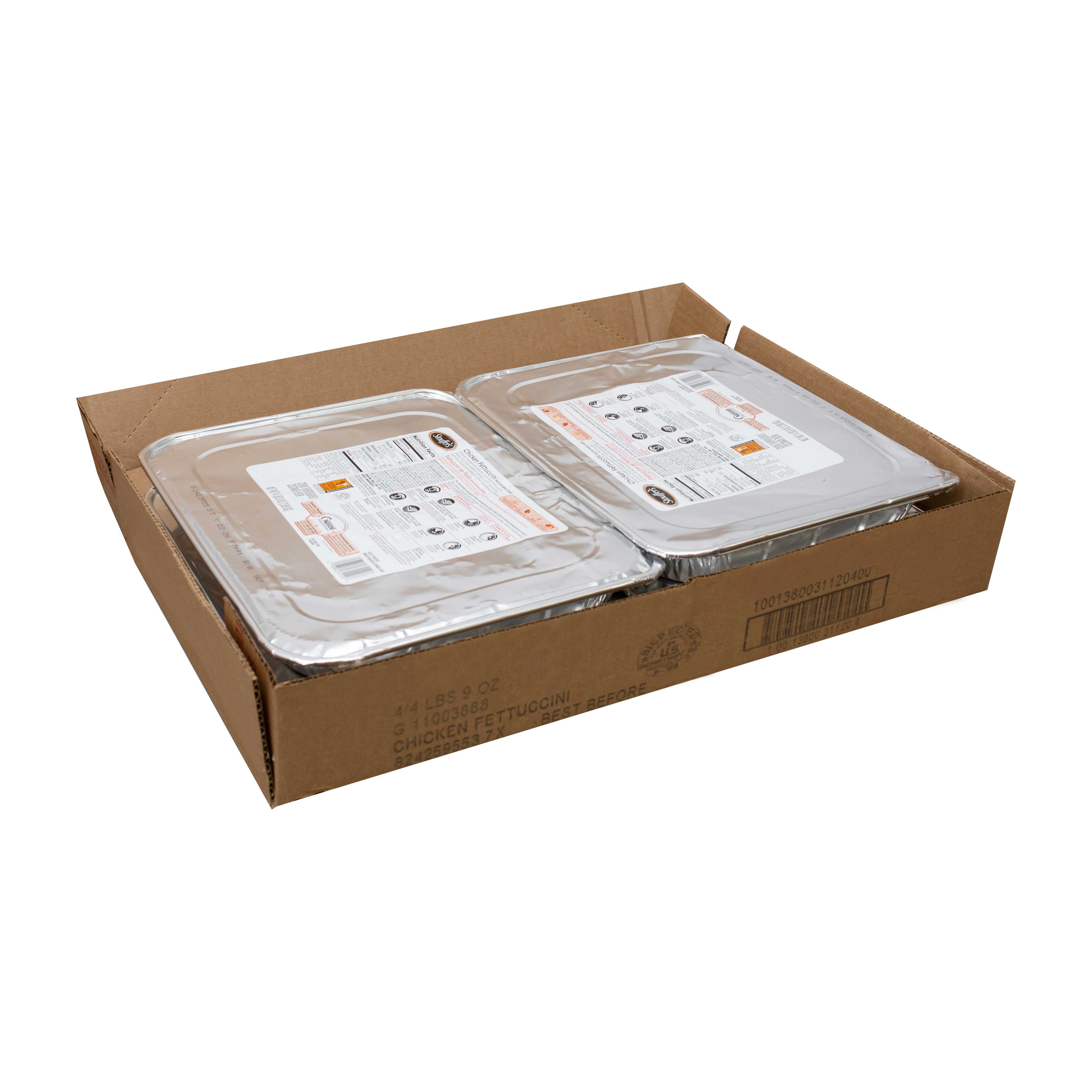 Nestle Stouffers Grilled Chicken Fettuccine and Vegetables, 73 Ounce -- 4 per case.
