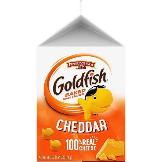 Pepperidge Farms Goldfish Cheddar Cracker, 26.3 Ounce -- 6 Per Case