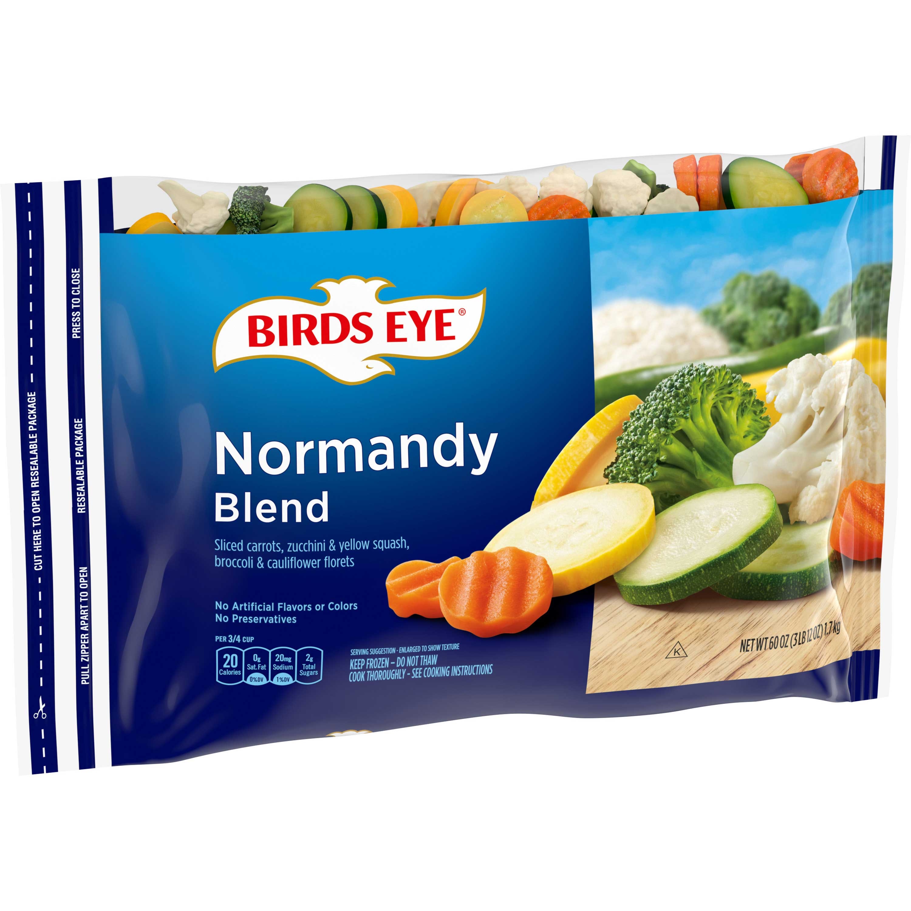 Birds Eye Vegetable Normandy Blend, 60 Ounce -- 6 per case