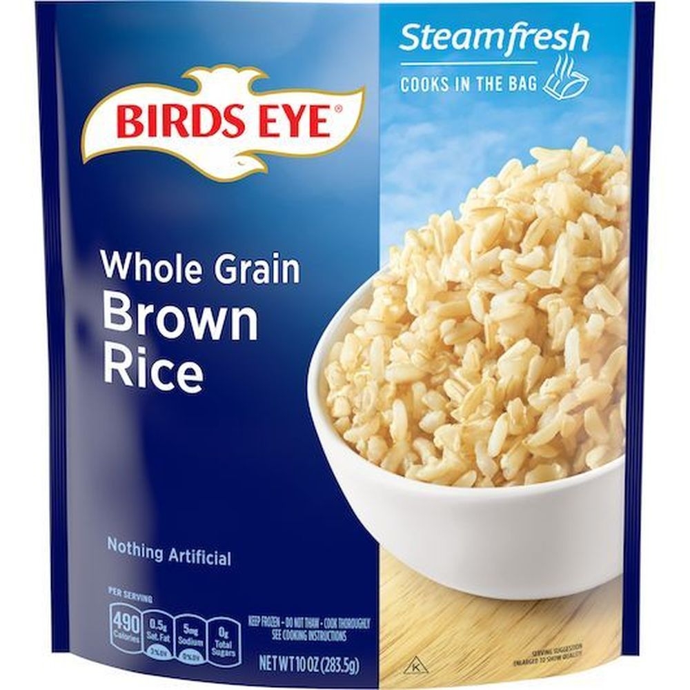 Birds Eye Steamfresh Whole Grain Brown Rice, 10 Ounce -- 7 Per Case