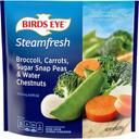 Birds Eye Steamfresh Broccoli Carrots Sugar Snap Peas and Water Chestnut, 10.8 Ounce -- 6 per case