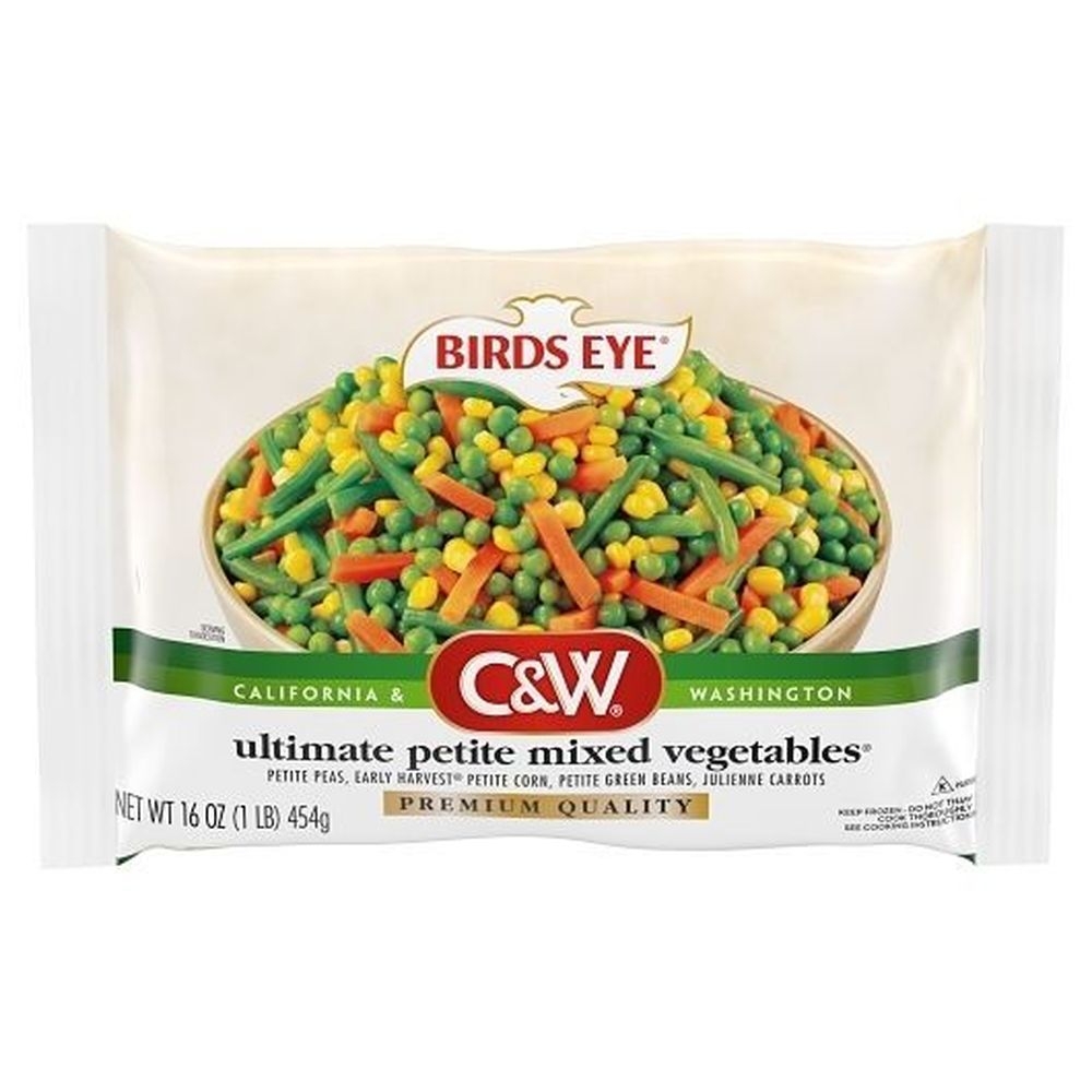 Birds Eye C And W Premium Quality Ultimate Petite Mixed Vegetables, 16 Ounce -- 7 Per Case