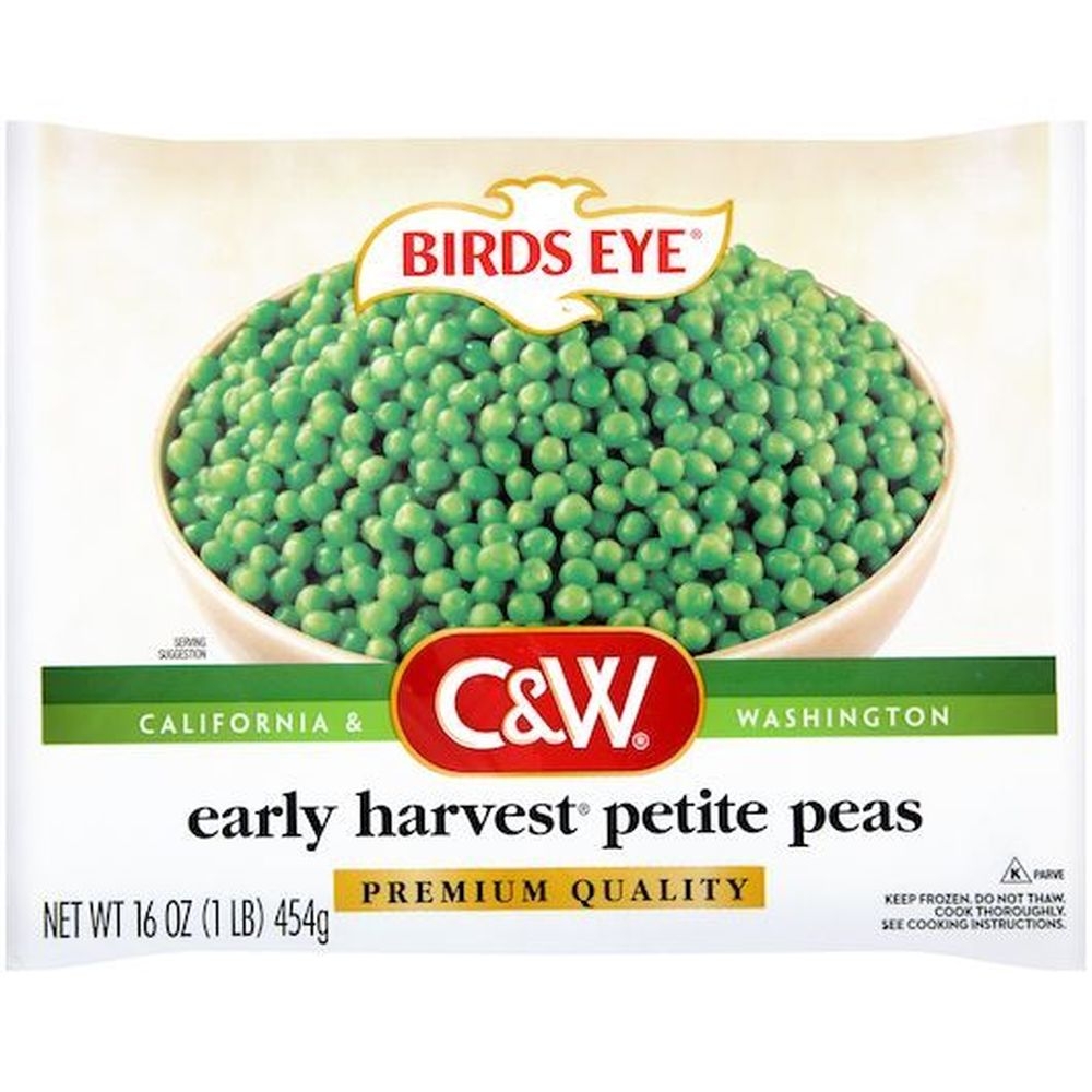 Birds Eye C And W Premium Quality Early Harvest Petite Peas, 16 Ounce -- 7 Per Case