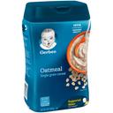 Gerber Organic 1st Food Single Grain Oatmeal Cereal, 16 Ounce -- 6 per case.