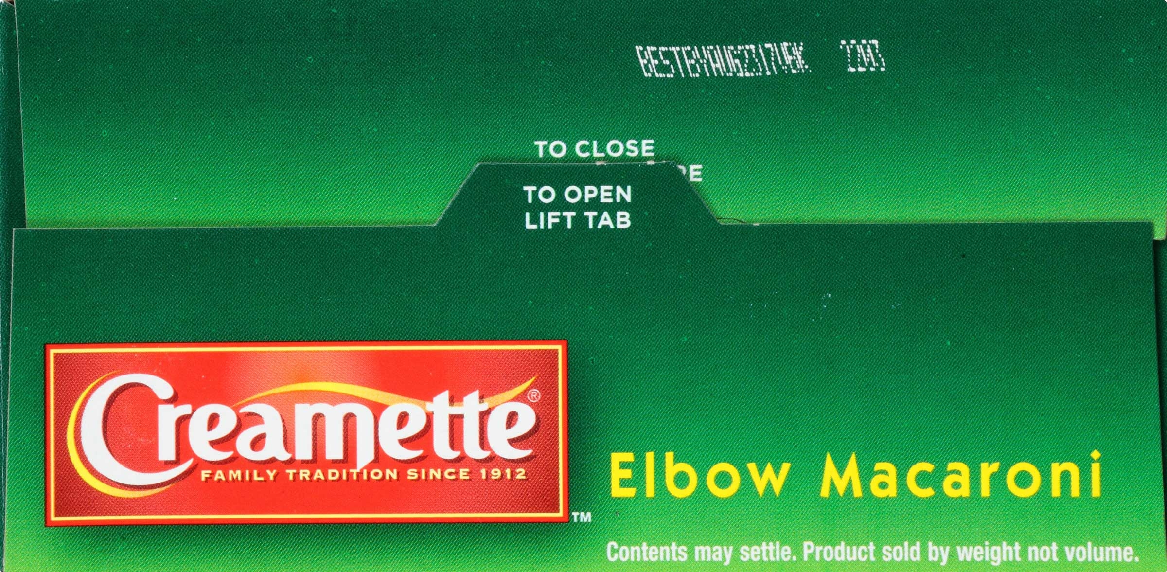 Creamette Elbow Macaroni Pasta, 48 Ounce -- 8 per case.