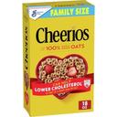 Cheerios Family Size Cereal, 18 Ounce Box -- 10 per case