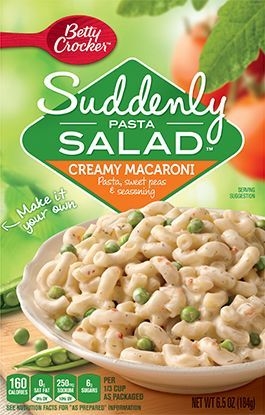 Suddenly Pasta Salad - Creamy Macaroni, 6.5 Ounce -- 12 per case