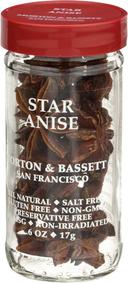 Morton and Bassett Star Anise, 0.6 Ounce -- 3 per case