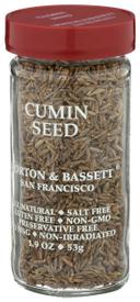 Morton and Bassett Cumin Seed, 2 Ounce -- 3 per case