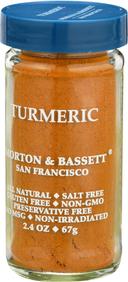 Morton and Bassett Turmeric, 2.4 Ounce -- 3 per case