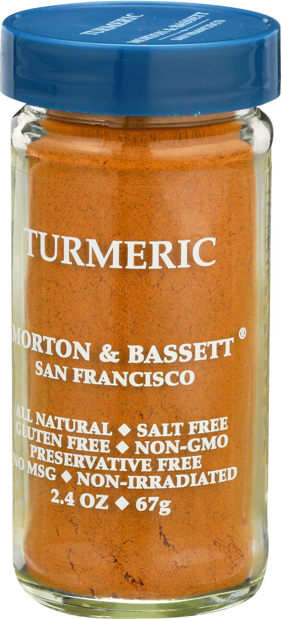 Morton and Bassett Turmeric, 2.4 Ounce -- 3 per case