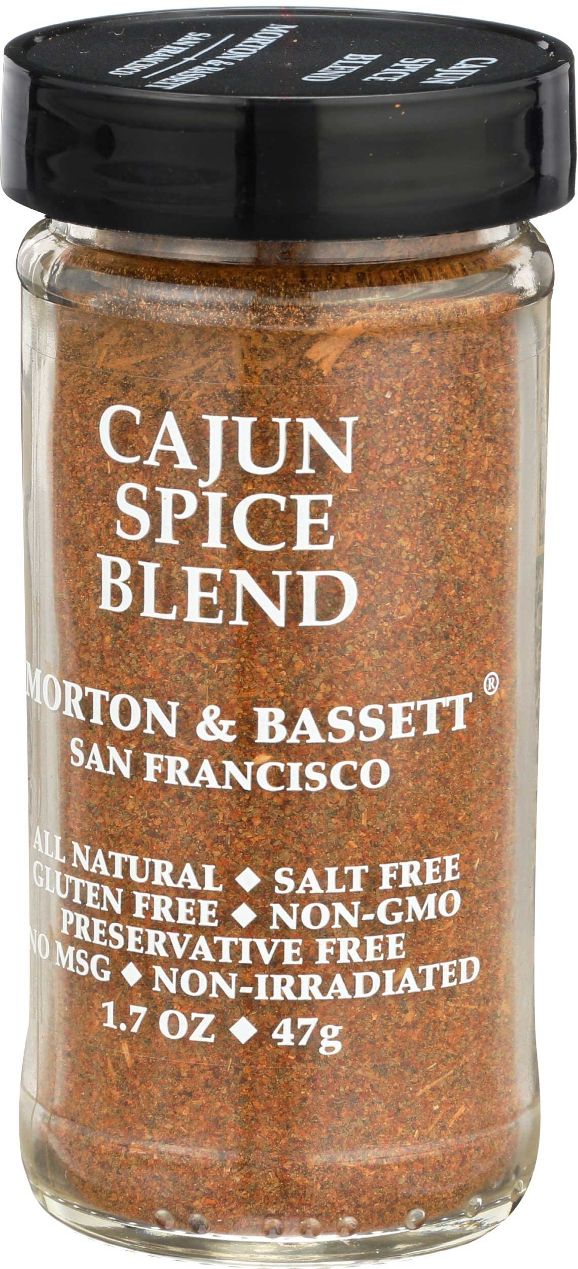 Morton and Bassett Cajun Spice Blend, 1.8 Ounce -- 3 per case