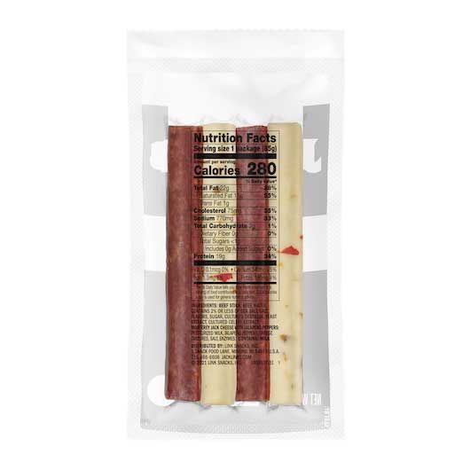 Jack Link's Original Beef And Pepper Jack Cheese Stick, 3 Ounce -- 48 Per Case