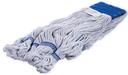 Carlisle Flo-Pac Extra Large Blue Band Mop Head with Wet Looped End -- 12 per case