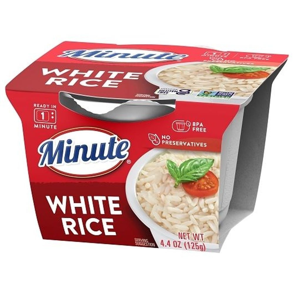 Minute Ready To Serve White Rice, 4.4 Ounce -- 12 per case